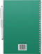 MOYU - Forest Green Notebook - Uitwisbaar Notitieboek A5 Hardcover - Multifunctionele pagina’s - Inclusief uitwisbare pen, houder en wisdoekje