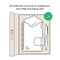 MOYU - Go Green Notebook - Uitwisbaar Notitieboek A5 Hardcover