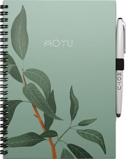 MOYU - Lovely Leaf Notebook - Uitwisbaar Notitieboek A5 Hardcover