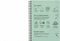 MOYU - Lovely Leaf Notebook - Uitwisbaar Notitieboek A5 Hardcover