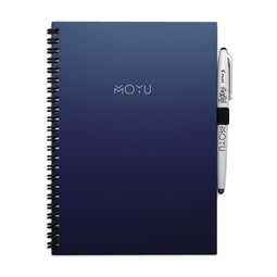 MOYU - New Navy Notebook - Uitwisbaar Notitieboek A5 Premium