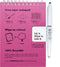 MOYU - Passion Pink Notebook - Uitwisbaar Notitieboek A6 Hardcover - Multifunctionele pagina’s - Inclusief uitwisbare pen, houder en wisdoekje