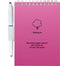 MOYU - Passion Pink Notebook - Uitwisbaar Notitieboek A6 Hardcover - Multifunctionele pagina’s - Inclusief uitwisbare pen, houder en wisdoekje