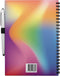 MOYU - Rainbow Pride Notebook - Uitwisbaar Notitieboek A5 Hardcover - Inclusief uitwisbare pen, houder en wisdoekje