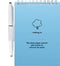 MOYU - Rocky Ice Notebook - Uitwisbaar Notitieboek A6 Hardcover - Multifunctionele pagina’s - Inclusief uitwisbare pen, houder en wisdoekje