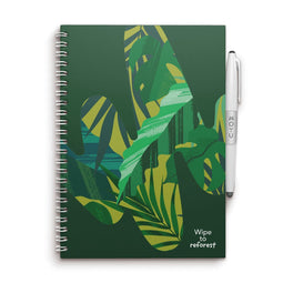 MOYU - Safari Nights Notebook - Uitwisbaar Notitieboek A5 Premium - Multifunctionele pagina’s - Inclusief uitwisbare pen, houder en wisdoekje