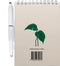 MOYU - Sandy Jungle Notebook - Uitwisbaar Notitieboek A6 Hardcover - Multifunctionele pagina’s - Inclusief uitwisbare pen, houder en wisdoekje