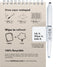 MOYU - Sandy Jungle Notebook - Uitwisbaar Notitieboek A6 Hardcover - Multifunctionele pagina’s - Inclusief uitwisbare pen, houder en wisdoekje