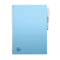 MOYU - Sky Blue Notebook - Uitwisbaar Notitieboek A4 Hardcover - Multifunctionele pagina’s - Inclusief uitwisbare pen, houder en wisdoekje