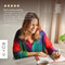 MOYU - Sky Blue Notebook - Uitwisbaar Notitieboek A6 Hardcover - Multifunctionele pagina’s - Inclusief uitwisbare pen, houder en wisdoekje