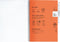 MOYU - Sunset Orange Notebook - Uitwisbaar Notitieboek A4 Hardcover - Multifunctionele pagina’s - Inclusief uitwisbare pen, houder en wisdoekje