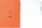 MOYU - Sunset Orange Notebook - Uitwisbaar Notitieboek A4 Premium - Multifunctionele pagina’s - Inclusief uitwisbare pen, houder en wisdoekje