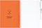 MOYU - Sunset Orange Notebook - Uitwisbaar Notitieboek A5 Hardcover - Multifunctionele pagina’s - Inclusief uitwisbare pen, houder en wisdoekje