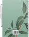 MOYU Uitwisbaar Notitieboek Lovely Leaf - A5 Hardcover - Multifunctionele pagina’s - Inclusief uitwisbare pen, penhouder en wisdoekje