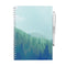 MOYU Uitwisbaar Notitieboek Misty Mountain - A5 Hardcover - Multifunctionele pagina’s - Inclusief uitwisbare pen, penhouder en wisdoekje
