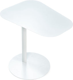 Spinder Design Bijzettafel NOORA - Wit - 50 Hoog - Staal