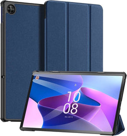 Dux Ducis Tablet Hoes Geschikt voor Lenovo Tab M10 (3rd gen) - Dux Ducis Domo Bookcase - Donkerblauw