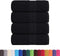 vidaXL - Gastendoekjes - 4 - st - 30x50 - cm - 360 - g/m² - 100% - katoen - zwart