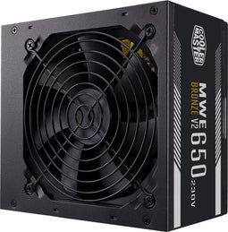 Cooler Master MPE-6501-ACABW-BEU - Voeding 650 W ATX 80 Plus Bronze - Zwart