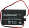 MP0.8-12 Multipower loodzuuraccu met JST-connector, MP0.8-12S