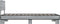 vidaXL - Bedframe - bewerkt - hout - en - metaal - grijs - sonoma - eiken - 75x190 - cm