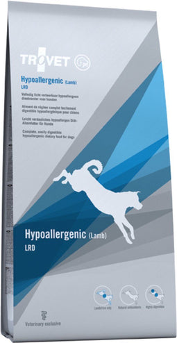 Trovet Hypoallergenic Dog Lamb Lrd - 12.5KG