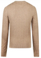 McGregor Cable Crew Neck Sweater Sand – Maat XL, 70% Katoen / 30% Merino Wol