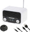 Adler AD 1185 - Bluetooth-radio - FM radio USB SD MP3 - Wit