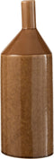 J-Line vaas Hoog - keramiek - bruin - small - 42 cm hoog