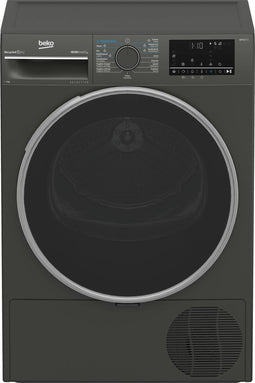 BEKO B3T6923M2 - Warmtepompdroger 9 kg A+++ - 15 programma’s - Manhattan grijs