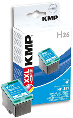 KMP H26 - Kleureninkt op pigmentbasis - Cyaan Magenta Geel