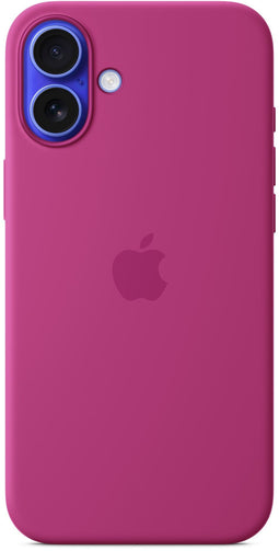 Apple Silicone Back Cover - iPhone 16 Plus - MagSafe - Roze