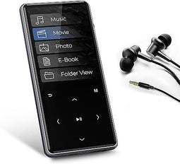 MP3 speler en Voice Recorder - 128GB - Bluetooth - Speaker - Touch 2.4