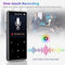MP3 speler en Voice Recorder - 128GB - Bluetooth - Speaker - Touch 2.4