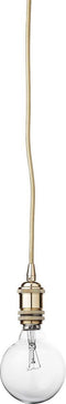 Bloomingville - Goud Finish Socket - Textiel Snoer 3 m - Goud