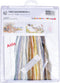 Thea Gouverneur - Borduurpakket met telpatroon - 1062A - Voorgesorteerde DMC Garens - Meeuw - Aida - 33 cm x 65 cm - DIY Kit