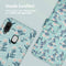 iMoshion Hoesje Geschikt voor Samsung Galaxy A20e Hoesje Met Pasjeshouder - iMoshion Design Bookcase smartphone - Blauw / Blue Flowers