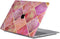 Lunso Geschikt voor MacBook Pro 13 inch (2016-2019) cover hoes - case - Diamond Rose