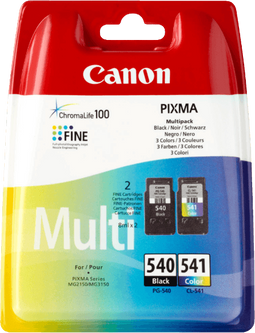 Canon PG-540 CL-541 - Multipack inktcartridges - Zwart en kleur (1 pack)