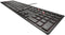 Cherry KC 6000 Slim - Toetsenbord - Bedraad - Qwerty US - Zwart