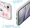 iMoshion Hoesje Geschikt voor iPhone Xr Hoesje Siliconen - iMoshion Design hoesje - Roze / Meerkleurig / Transparant / Blossom Watercolor