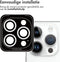 imoshion 2 Pack Camera lens protector| - Screenprotector Geschikt voor - |iPhone 14 Pro, iPhone 14 Pro Max| - |Zilver|