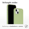 Accezz Liquid Silicone Backcover - MagSafe - Schokabsorberend - Groen (iPhone 15 Plus)