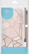 iMoshion Hoesje Geschikt voor Samsung Galaxy A52 (4G) / A52s / A52 (5G) Hoesje Met Koord - iMoshion Design Hoesje met Koord - Goud / Roze / Pink Graphic