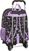 Schoolrugzak met Wielen Monster High Creep Zwart 33 x 42 x 14 cm