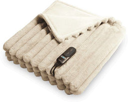 Duux Yentl - Elektrisch Warmtedeken 200x200 cm - 9 standen - Beige