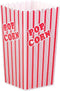 Rosenstein & Söhne Popcorn Bekers Set van 4 Rood
