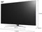 LG 50NANO886PB - Ultra HD TV - 50 inch 4K NanoCell - Zilver Zwart