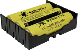 MPD BK-18650-PC6 Batterijhouder 3 18650 Doorsteekmontage THT (l x b x h) 77.7 x 59.69 x 21.54 mm