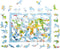 UNIDRAGON Houten Kinderpuzzel - Wereldkaart - 100 stukjes - 43x30 cm